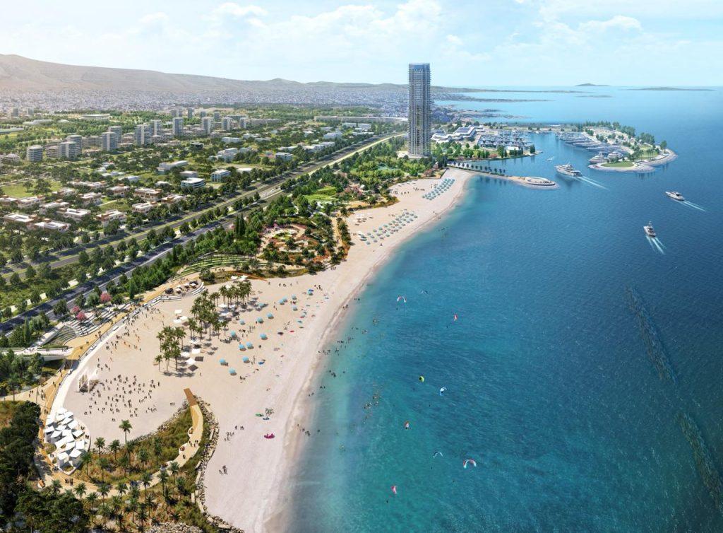 Ελληνικό: Πόσο ψήλωσε ο Riviera Tower – Κοντά στο sold out το Little Athens