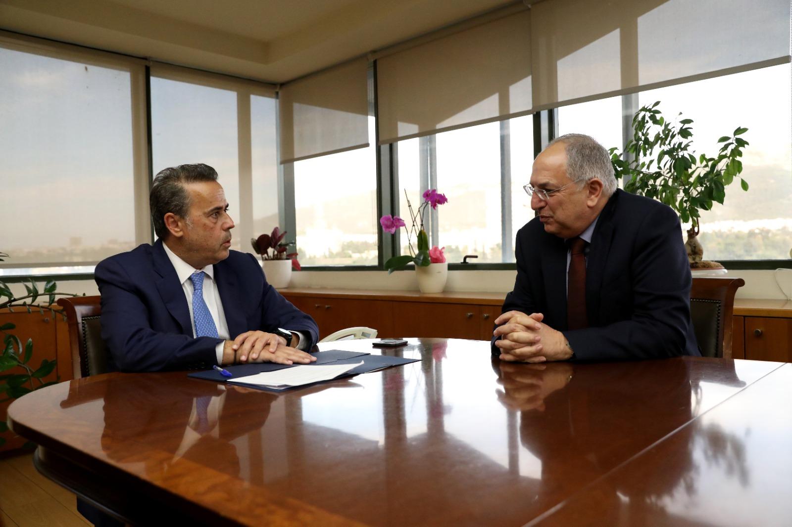Παπασταύρου: Συνάντηση με τον Επίτροπο Αλιείας Κωνσταντίνο Καδή