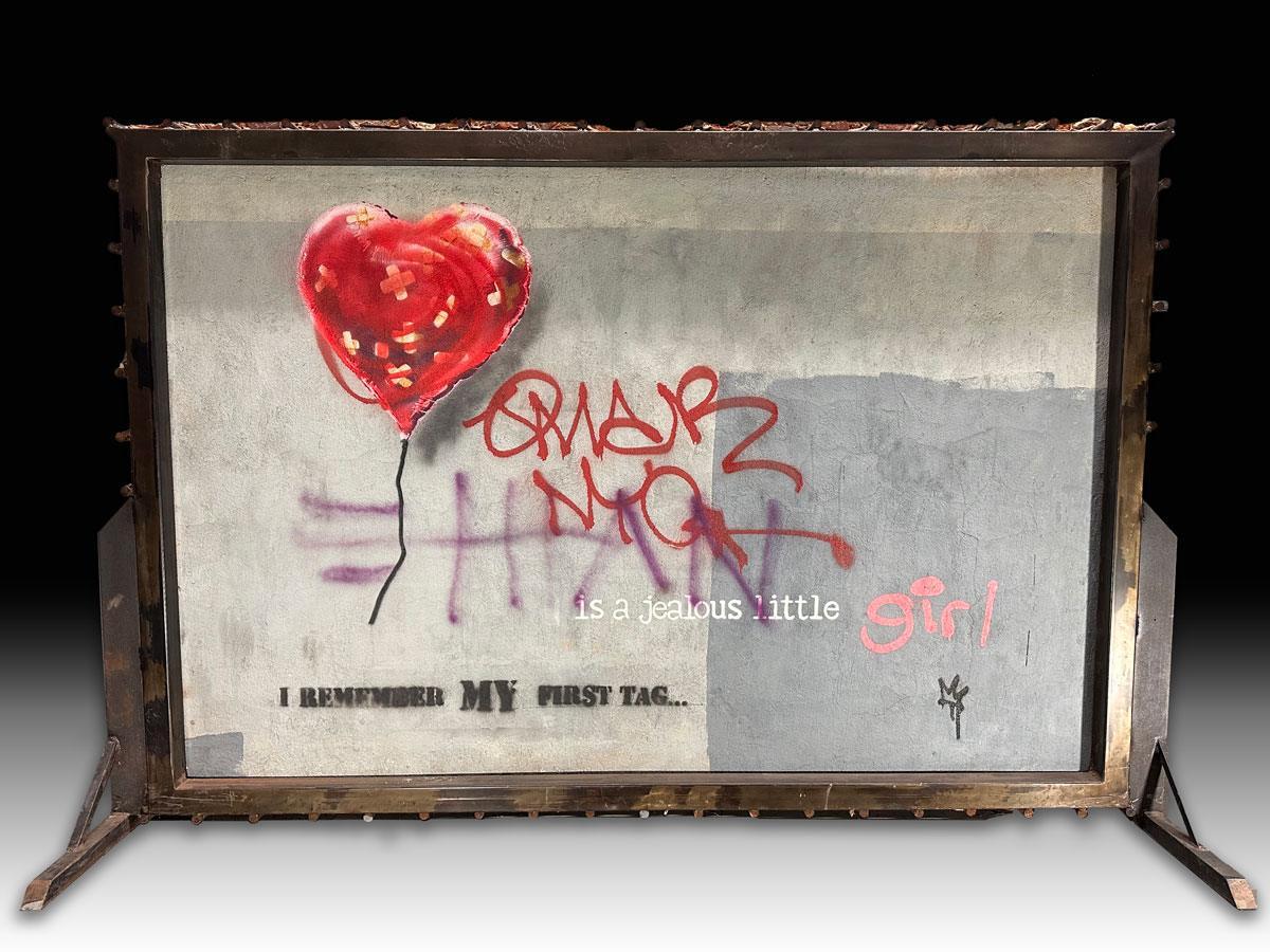 Banksy: Οι Ελληνοαμερικανοί που πωλούν στένσιλ του μαζί με… τον τοίχο