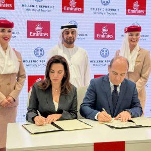 Emirates: Μνημόνιο συνεργασίας με Ελλάδα για την ενίσχυση του τουρισμού – Απευθείας πτήσεις