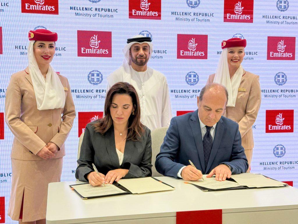 Emirates: Μνημόνιο συνεργασίας με Ελλάδα για την ενίσχυση του τουρισμού – Απευθείας πτήσεις