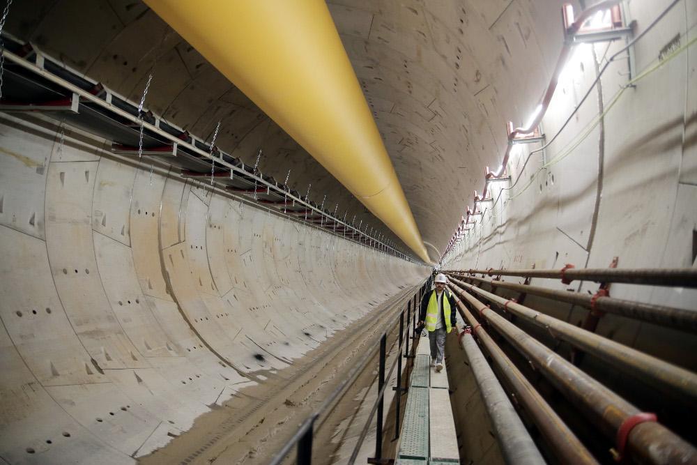 ΑΒΑΞ: Η «Αθηνά» κάλυψε το 60% της διαδρομής της γραμμής 4 του Μετρό