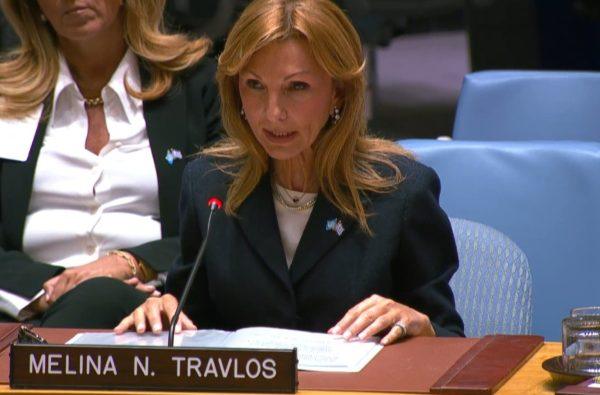 Μελίνα Τραυλού: Ιστορική ομιλία της Προέδρου της Ένωσης Ελλήνων Εφοπλιστών στα Ηνωμένα Έθνη