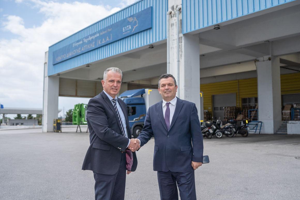 ΕΛΤΑ: Επίσκεψη του υφυπουργού Ψηφιακής Διακυβέρνησης στις εγκαταστάσεις