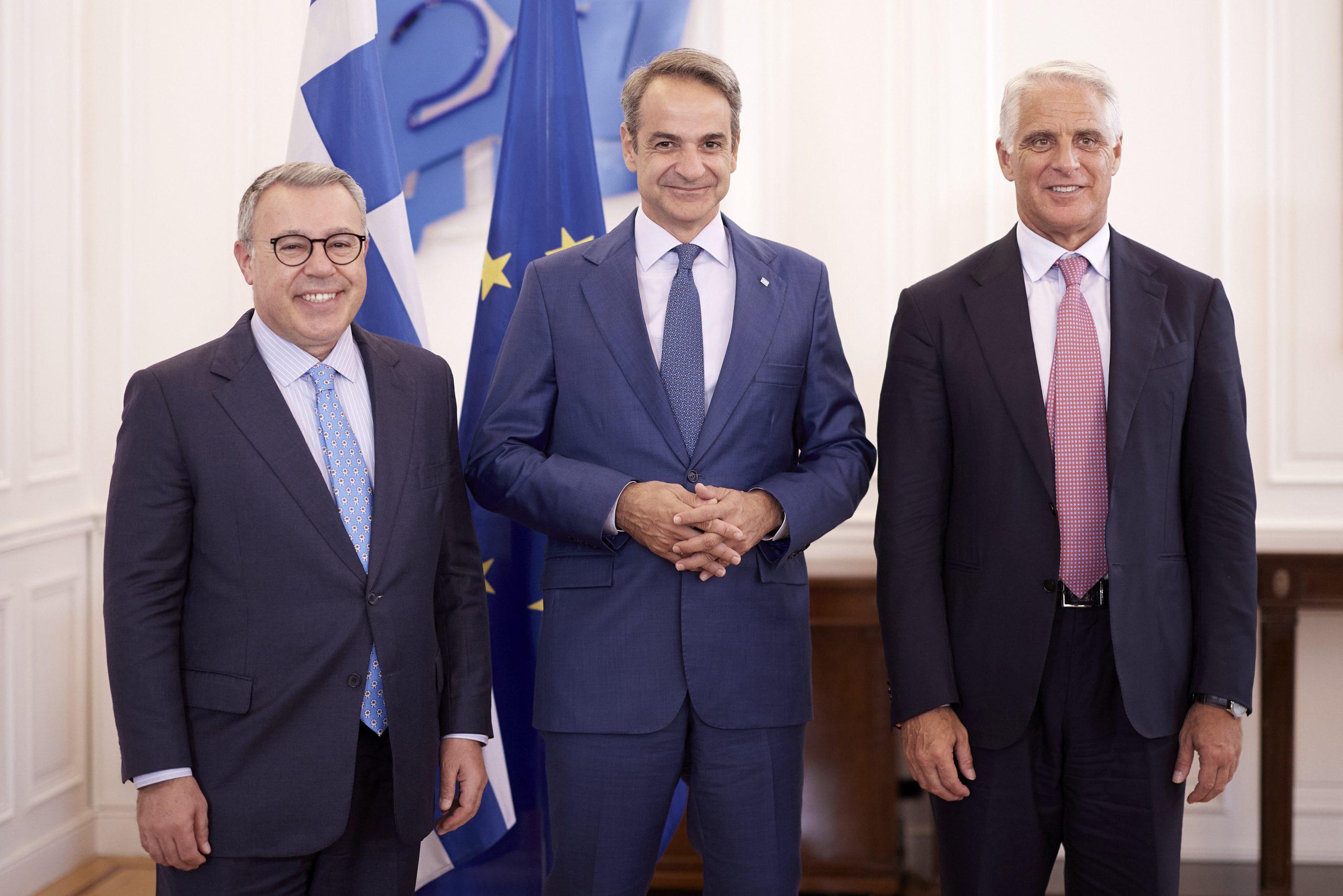 Αντρέα Ορσέλ: Συναντήθηκε με Μητσοτάκη και Ψάλτη στο Μέγαρο Μαξίμου
