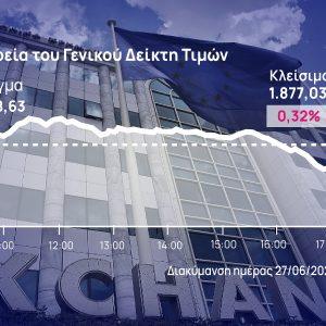 Χρηματιστήριο Αθηνών: Πήρε «λίγα» από τα εβδομαδιαία κέρδη του