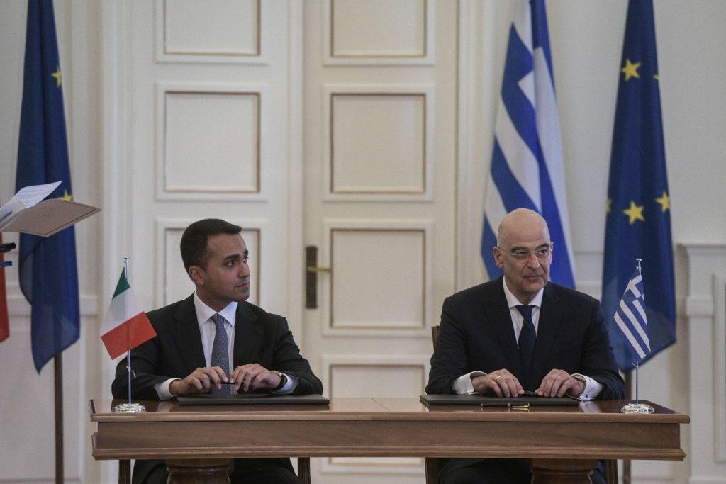 Δένδιας: Πέντε χρόνια από την οριοθέτηση της ΑΟΖ με την Ιταλία