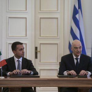 Δένδιας: Πέντε χρόνια από την οριοθέτηση της ΑΟΖ με την Ιταλία