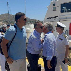 Κικίλιας από Λέρο: Αναβαθμίζουμε τις λιμενικές υποδομές
