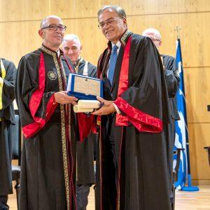Πανεπιστήμιο Μακεδονίας: Αναγορεύθηκε επίτιμος διδάκτορας o Γκίκας Χαρδούβελης