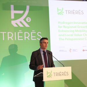 Δήμας: Συμμετέχουμε ενεργά στις δράσεις για την προώθηση της χρήσης του υδρογόνου