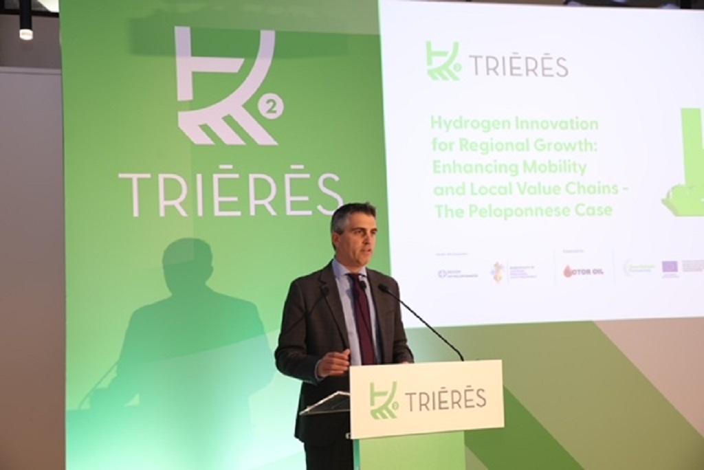Δήμας: Συμμετέχουμε ενεργά στις δράσεις για την προώθηση της χρήσης του υδρογόνου