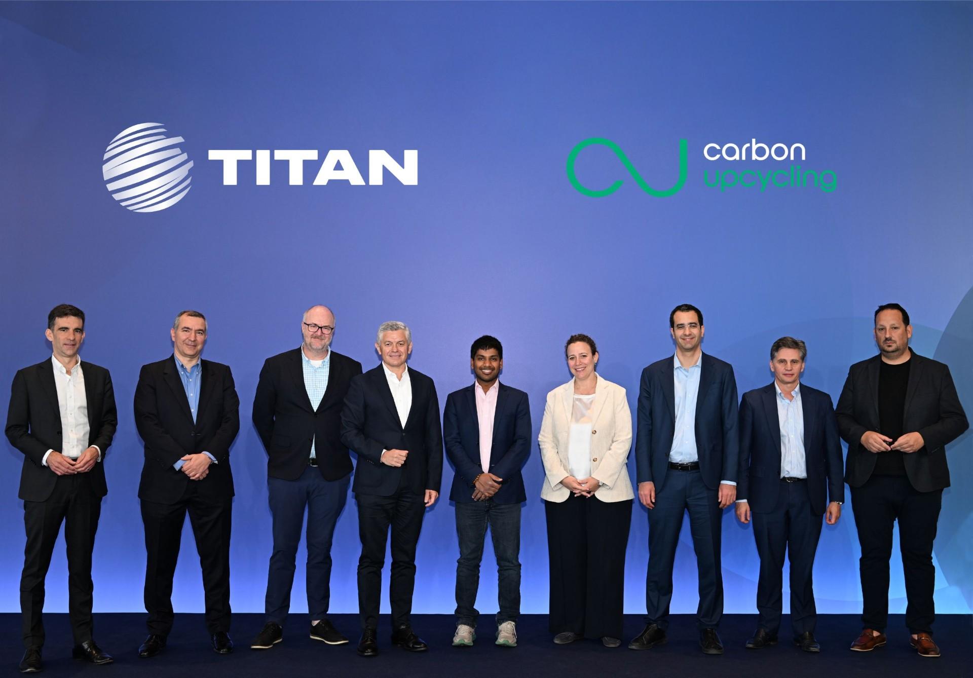 Όμιλος ΤΙΤΑΝ: Στρατηγική συνεργασία με την Carbon Upcycling