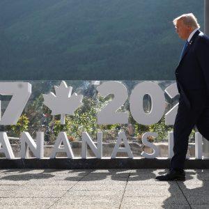 G7: Ο Τραμπ ζητά εκκένωση της Τεχεράνης και φεύγει από τη σύνοδο κορυφής