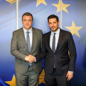 Τζιτζικώστας: Συνάντηση με Κυρανάκη για τον ελληνικό σιδηρόδρομο στις Βρυξέλλες