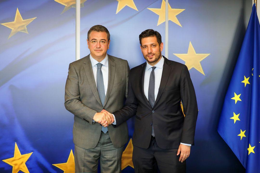 Τζιτζικώστας: Συνάντηση με Κυρανάκη για τον ελληνικό σιδηρόδρομο στις Βρυξέλλες