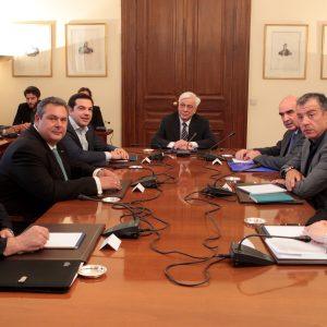 Στο φως από το in τα πρακτικά του Συμβουλίου Πολιτικών Αρχηγών του 2015