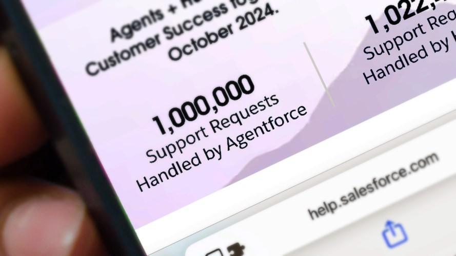 Salesforce: Το Agentforce ξεπερνά το 1 εκατομμύριο αιτήματα υποστήριξης