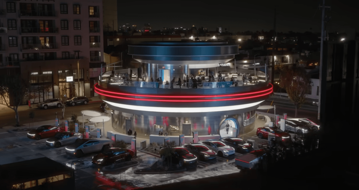 Μασκ: Άνοιξε «ρετρό φουτουριστικό» Tesla Diner στο Λος Άντζελες