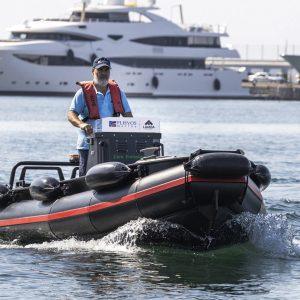 Μαρίνα Φλοίσβου: Απέκτησε το πρώτο ηλεκτροκίνητο σκάφος υπηρεσίας