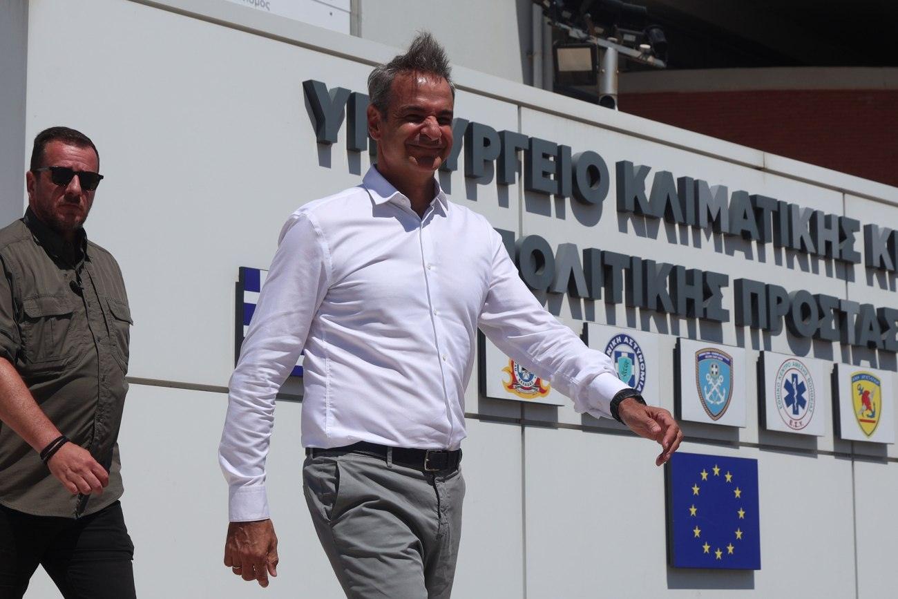 Μητσοτάκης: Στην Πολιτική Προστασία για τις πυρκαγιές