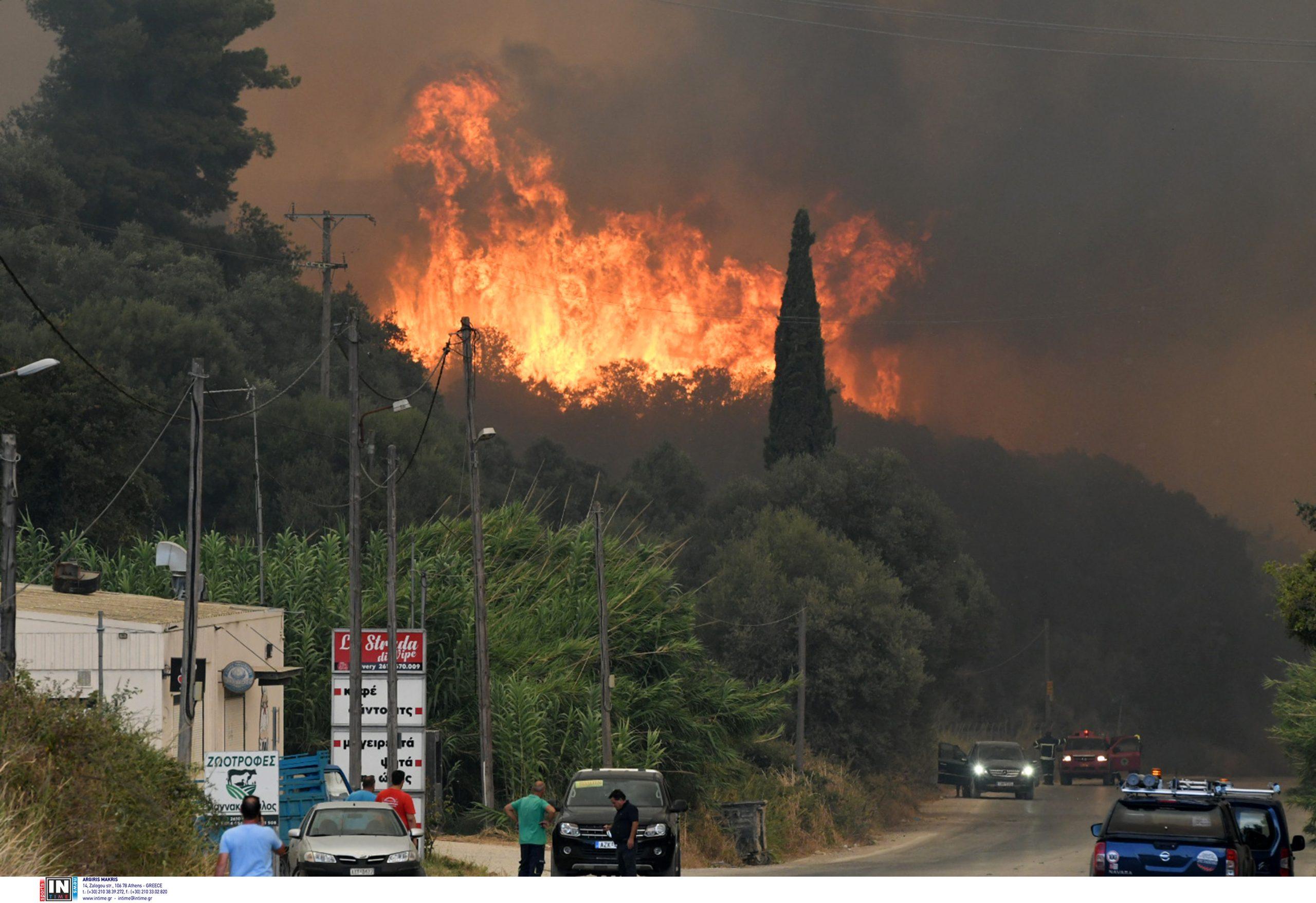 Φωτιά στην Αχαΐα: Καταστροφές στη ΒΙΠΕ Πατρών