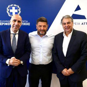 Αττική: Τριμερής Χαρδαλιά, Μπρατάκου και Κορκίδη – Τι συζητήθηκε