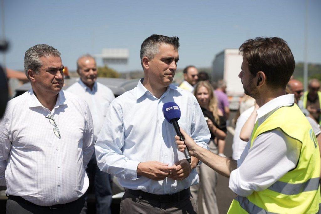 Χρ. Δήμας: Παραδόθηκε στην κυκλοφορία ο αυτοκινητόδρομος Πατρών – Πύργου
