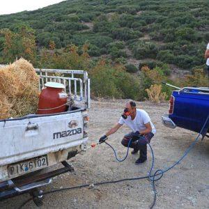 Θεσσαλία: Απολυμάνσεις οχημάτων για τoν περιορισμό της εξάπλωσης της ευλογιάς