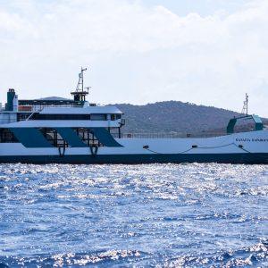 Captain of Greek Ferry that Ran Aground Says “Rudders Got Stuck”