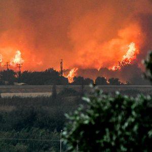 Major Fire-Fighting Response Around Greece as 109 Blazes Recorded