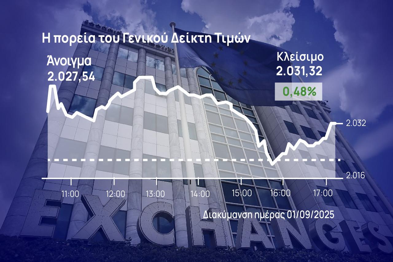 Χρηματιστήριο Αθηνών: Έδωσε μάχη – Έσπασε το πτωτικό σερί