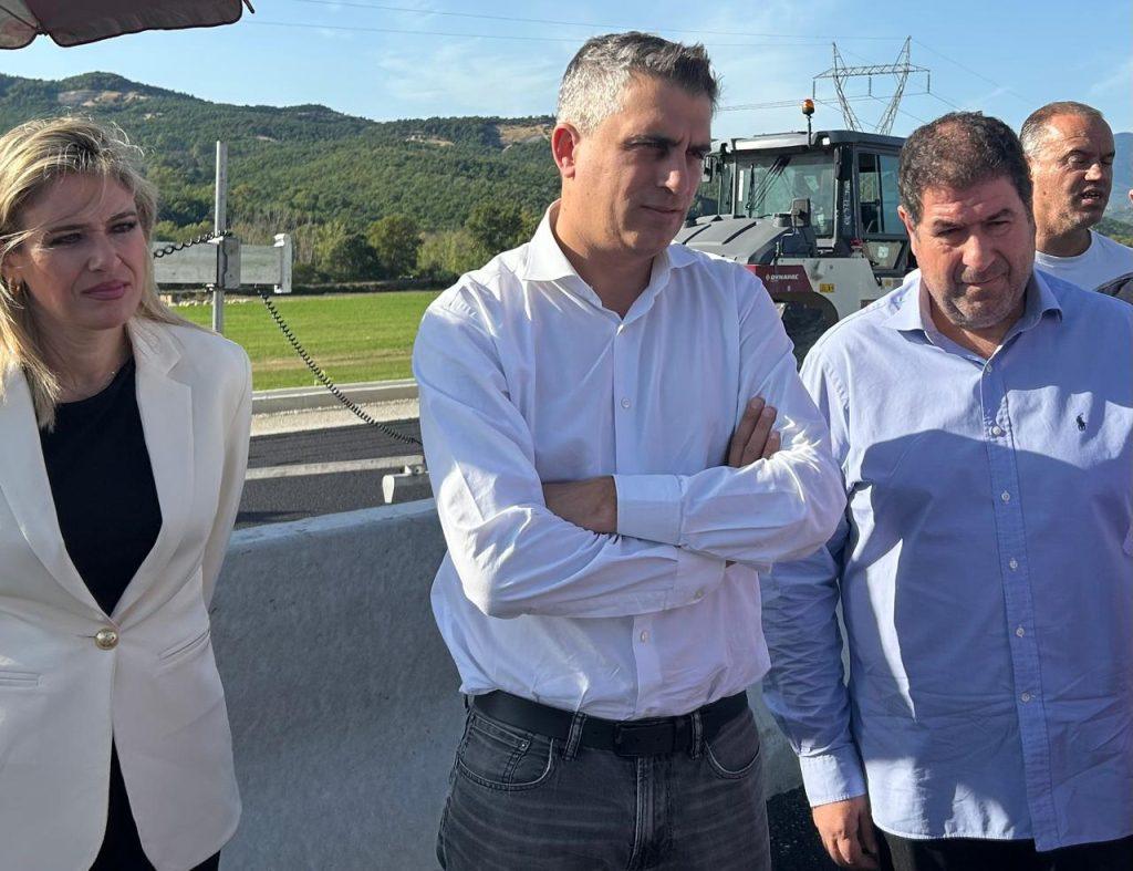 Δήμας: «Τα τελευταία 45,5 χλμ. του Ε65 θα είναι έτοιμα το 2ο τρίμηνο του 2026»