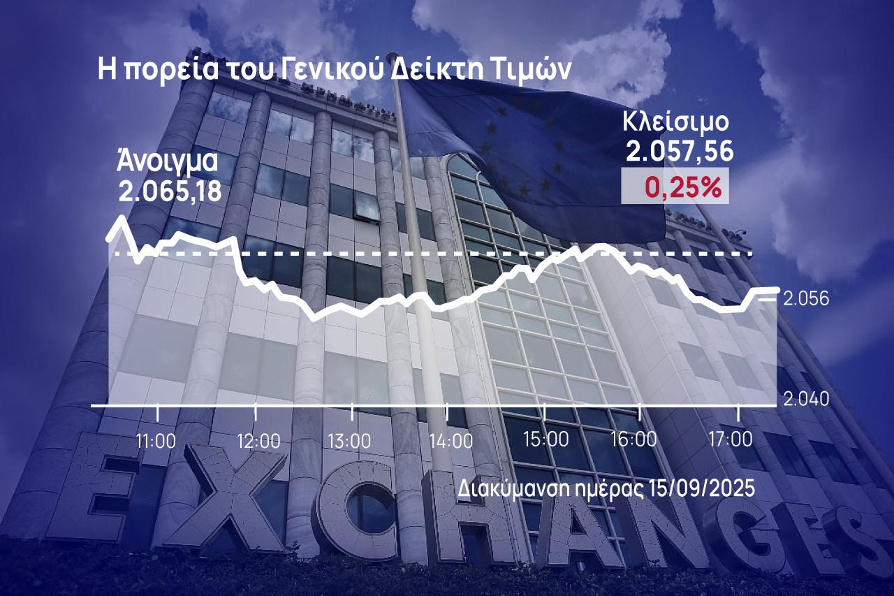 Χρηματιστήριο Αθηνών: Διορθωτικές κινήσεις, χαμηλά ο τζίρος