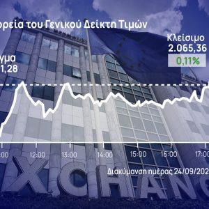 Χρηματιστήριο Αθηνών: Στο φίνις κατάφερε το θετικό πρόσημο – Μεγάλα πακέτα στην Alpha Bank