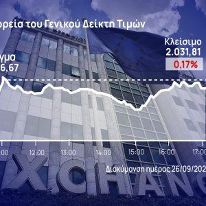 Χρηματιστήριο Αθηνών: «Έσωσε» το πρόσημο της εβδομάδας