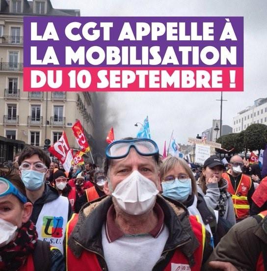 Γαλλία: Η CGT καλεί σε απεργίες των δημοσίων υπαλλήλων στις 10 και 18 Σεπτεμβρίου