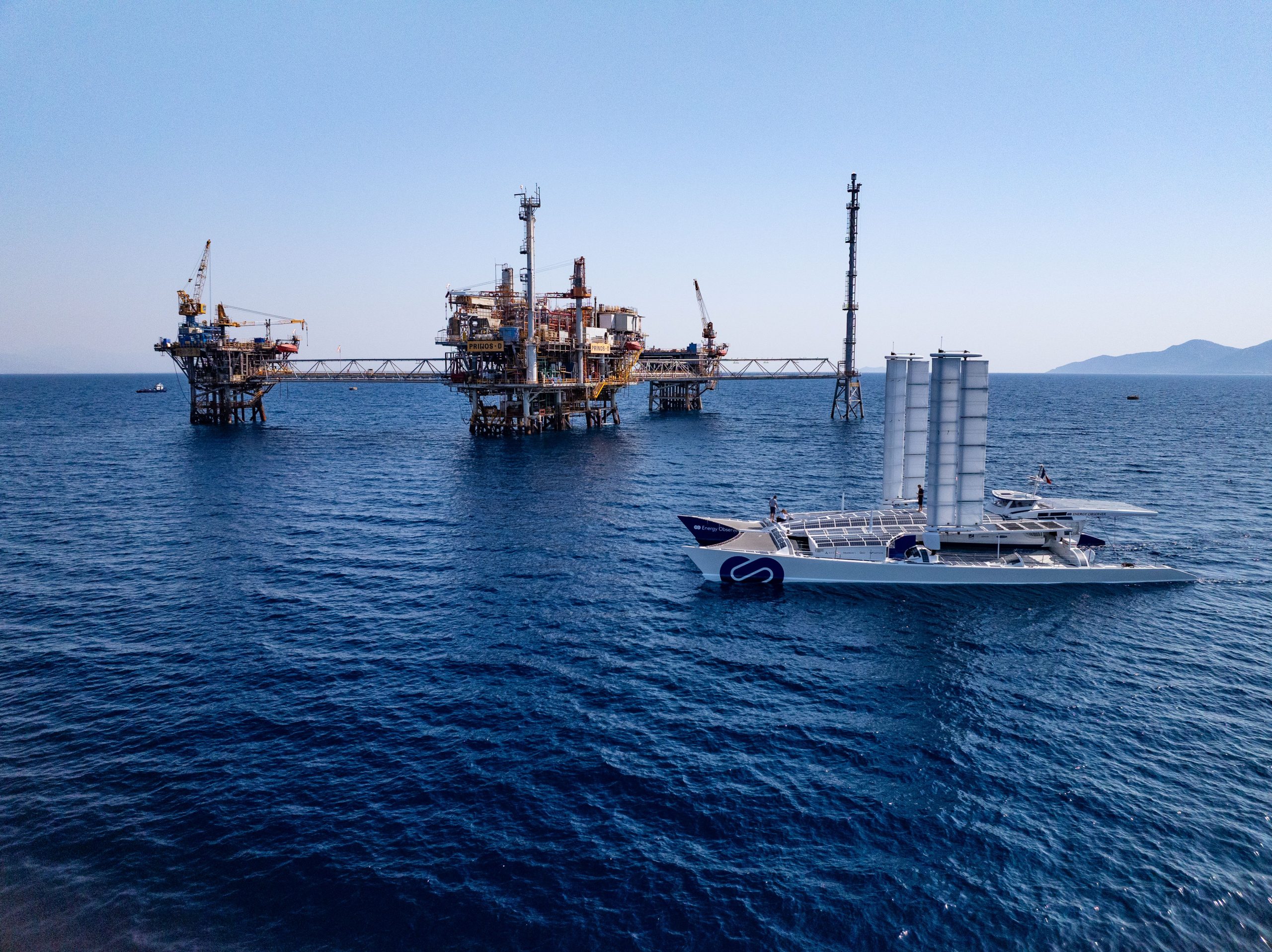 Energean: Από τον Πρίνο ξεκινά την αποστολή του το «πράσινο» Energy Observer