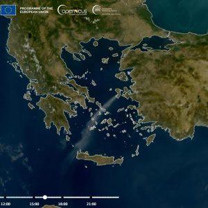 Πόσο έχει επιβαρυνθεί η ατμόσφαιρα από τις φετινές φωτιές [γραφήματα]