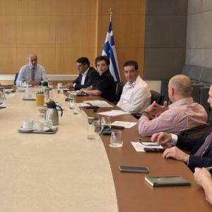 ΕΘΕΑΣ: Συνάντηση με τον Κωστή Χατζηδάκη – Τι συζητήθηκε