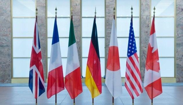 Ουκρανία: Η G7 εξετάζει κυρώσεις σε βάρος κρατών που υποστηρίζουν τη ρωσική εισβολή στην Ουκρανία