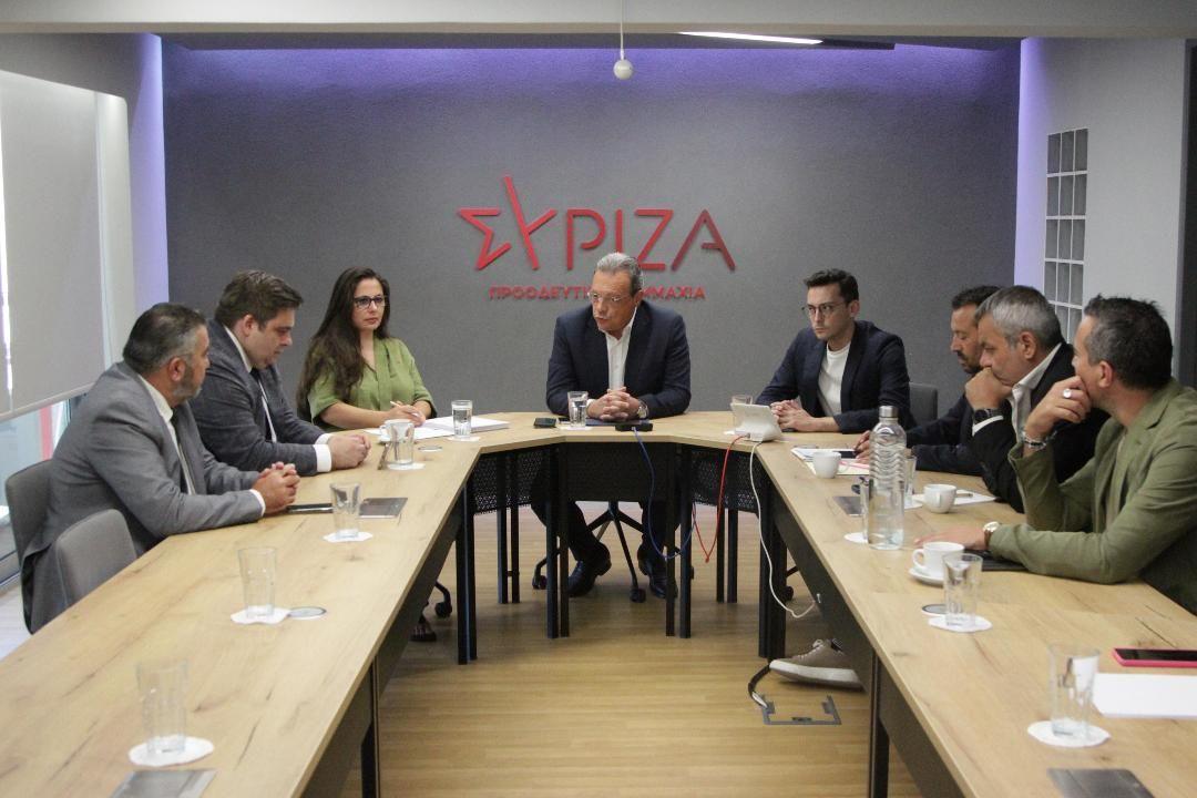Κεντρική Ένωση Επιμελητηρίων Ελλάδος: Συνάντηση με ΣΥΡΙΖΑ ενόψει 89ης ΔΕΘ