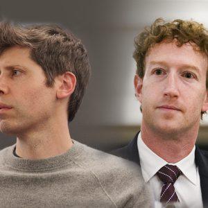 Σαμ Άλτμαν και Μαρκ Ζάκερμπεργκ: Ο νυν και ο πρώην «υπουργός σκέψης»