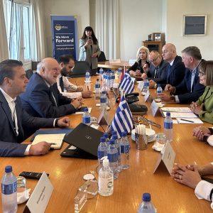 ΟΛΘ: Συνάντηση με την πρόεδρο της Αυτόνομης Επαρχίας της Βοϊβοντίνας της Σερβίας