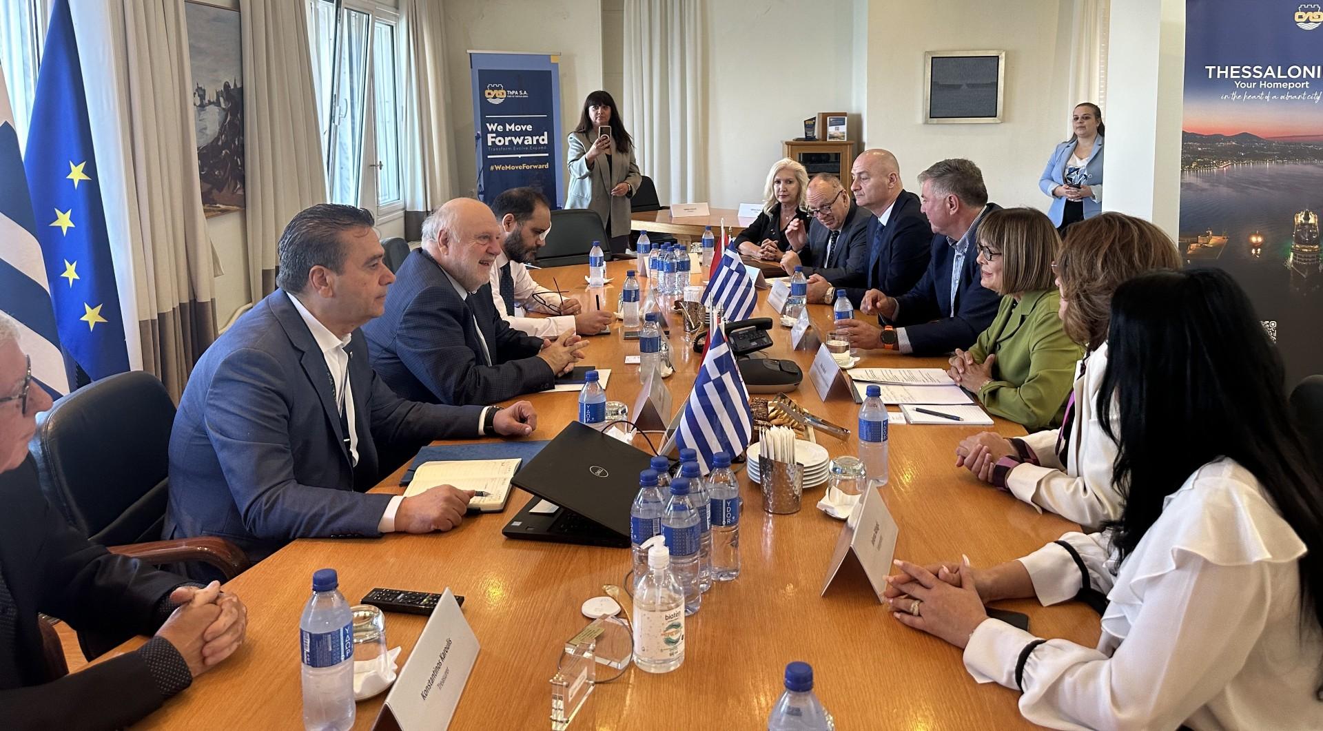 ΟΛΘ: Συνάντηση με την πρόεδρο της Αυτόνομης Επαρχίας της Βοϊβοντίνας της Σερβίας