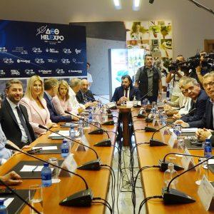 89η ΔΕΘ: Με το ΔΣ της ΔΕΘ Helexpo συναντήθηκε ο Νίκος Ανδρουλάκης