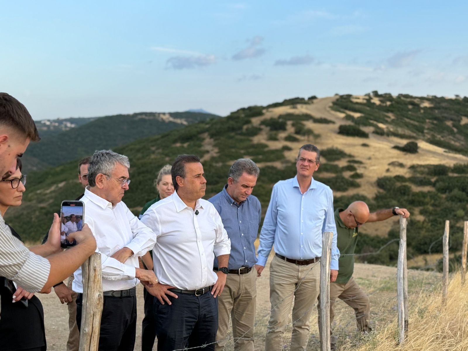 Παπασταύρου: Επίσκεψη στο Προστατευτικό Περιαστικό Δάσος του δήμου Παύλου Μελά