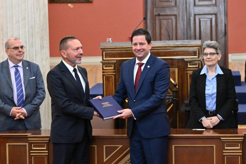 ΕΚΠΑ: Εκδήλωση προς τιμήν του Γιάννη Στουρνάρα