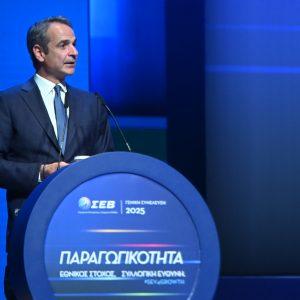 Μητσοτάκης στον ΣΕΒ: Χωρίς μέτρα για το ρεύμα, με δίλημμα για πολιτική σταθερότητα ή δημαγωγία