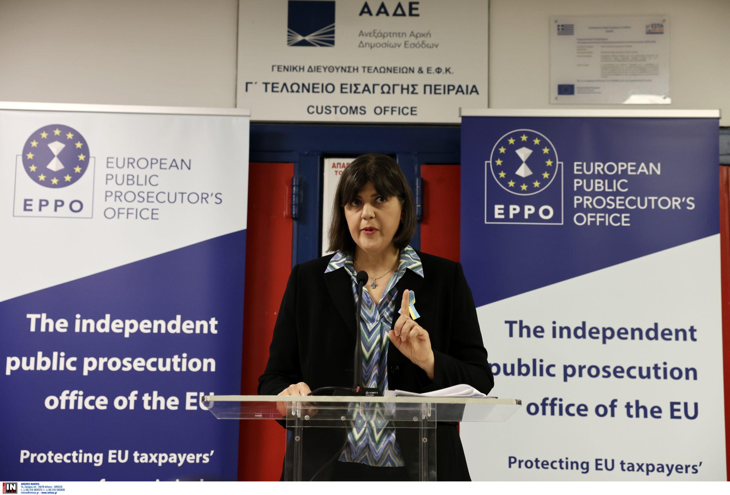 Λάουρα Κοβέσι: Σε εξέλιξη η συνέντευξη Τύπου της Ευρωπαίας Εισαγγελέως